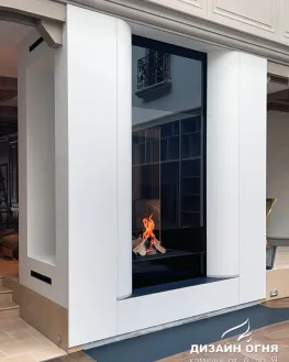 Индивидуальный проект – туннельный камин FireDesign
