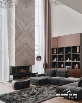 Камин Brunner Panorama 57/25/121/25