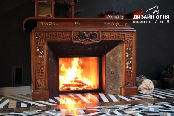 Камин вне времени!