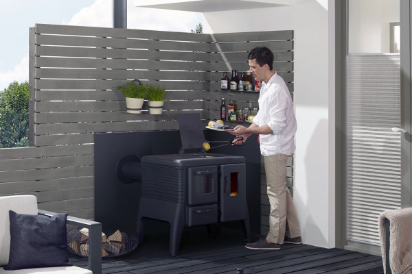 Печь-камин Brunner Iron Dog 06