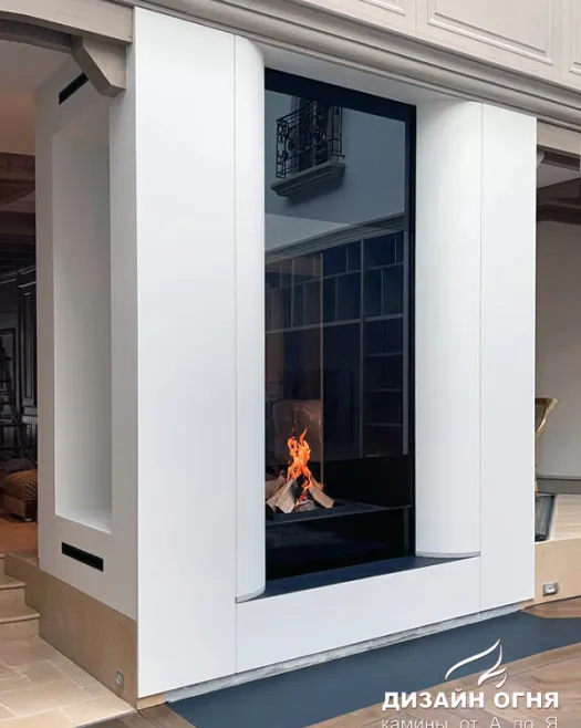 Индивидуальный проект – туннельный камин FireDesign